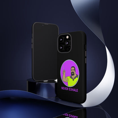 Never Exhale Phone Case (Black)