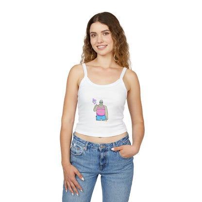 Big Lez Spaghetti Strap Tank Top (Women's)