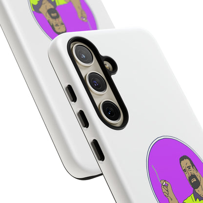 Never Exhale Phone Case (White)