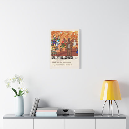 Sassy the Sasquatch Poster