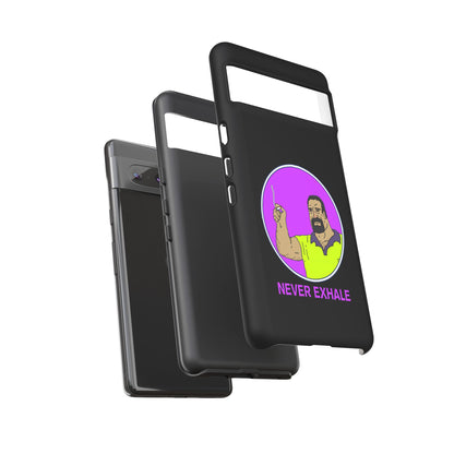 Never Exhale Phone Case (Black)