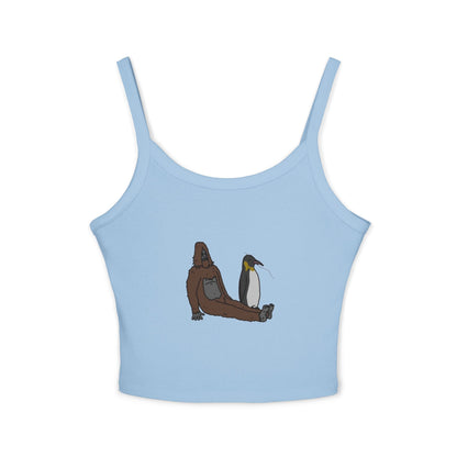 Sassy & Penguin Spaghetti Strap Tank Top (Women's)