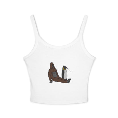 Sassy & Penguin Spaghetti Strap Tank Top (Women's)